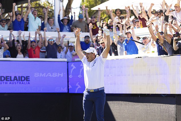 كان رد فعل Koepka والحشد في 