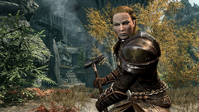 ما يزيد قليلاً عن 30 في المائة من الحوار في The Elder Scrolls V: Skyrim تحدثت بها امرأة