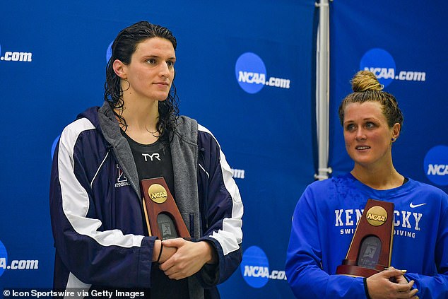 في العام الماضي ، أصبحت Lia Thomas أول امرأة متحولة جنسيًا تفوز بلقب السباحة NCAA في Ivy League Penn