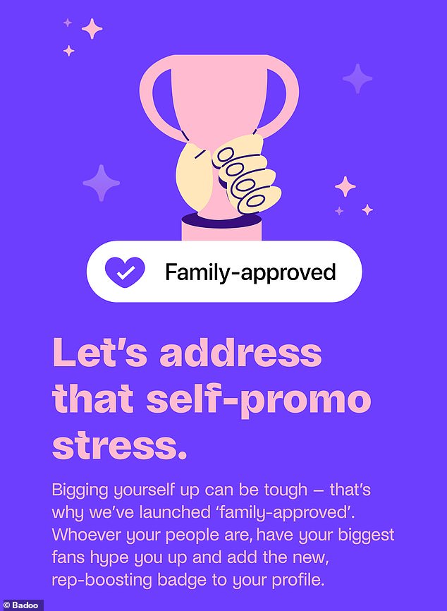 يتضمن Family-Approved أربع ميزات جديدة ، والتي تتوفر على تطبيق Badoo الآن