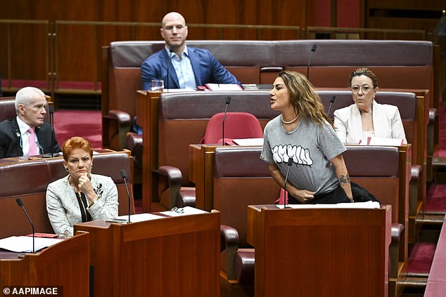 توجهت السيدة ثورب لانتقاد رئيس الوزراء أنطوني ألبانيز ، الذي قام بحملة للاعتراف بالدستور منذ ما قبل انتخابه.