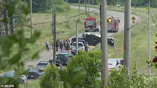 وقع الحادث المميت عندما انحرفت شاحنة دودج صغيرة يقودها شقيق داليا ، إيفان كلينك ، في حركة مرور قادمة