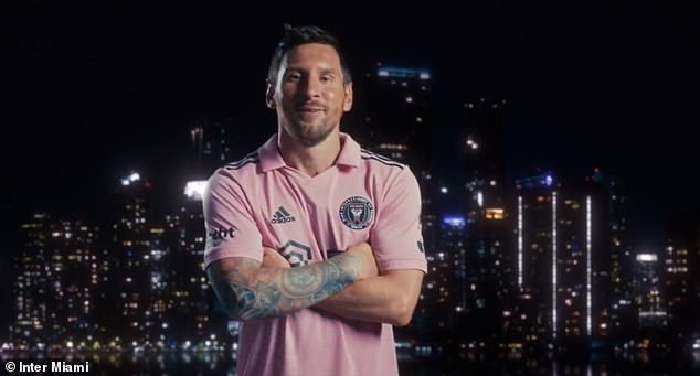 وقع ميسي صفقة مع النادي حتى موسم 2025 MLS بعد رحيله عن باريس سان جيرمان