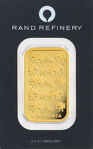 هناك خيار آخر متاح عبر الإنترنت وهو Rand Refinery مقابل 1,949 دولارًا