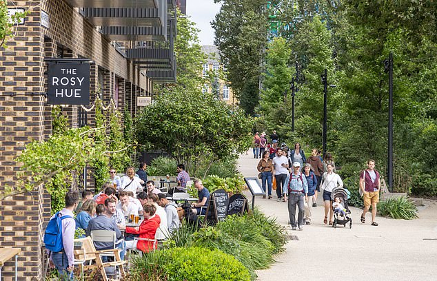 الحديقة عبارة عن سلسلة من المساحات ذات المناظر الطبيعية التي تم تصميمها كجزء من تجديد ملكية Heygate القديمة