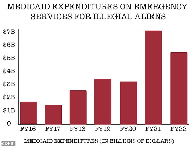 ارتفعت تكلفة برنامج Medicaid للمهاجرين غير القانونيين وحدهم خلال العقد الماضي