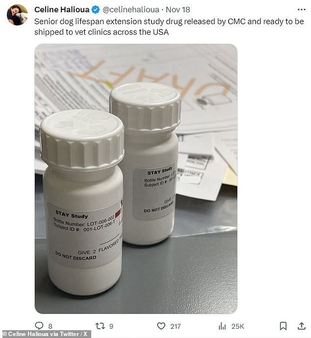 يوم الثلاثاء - وافق مركز الطب البيطري التابع لإدارة الغذاء والدواء الأمريكية (FDA) على أن بيانات الشركة تدعم