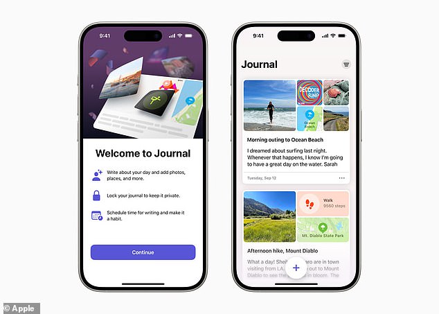 Journal هو تطبيق جديد تمامًا حيث يمكن للمستخدمين التقاط اللحظات والأحداث الخاصة في حياتهم والكتابة عنها