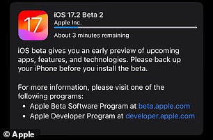 طرحت شركة Apple الإصدار iOS 17.3 Beta 2 يوم الأربعاء فقط، مما جعله متاحًا لمدة تقل عن 24 ساعة قبل أن تبدأ المشكلة في إثارة الشكاوى.