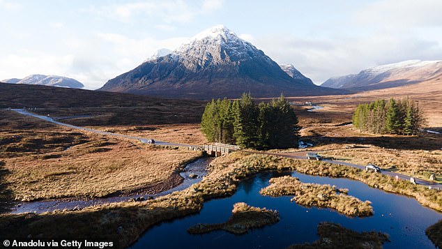 يقع مكان الإقامة في Glencoe في المرتفعات الاسكتلندية