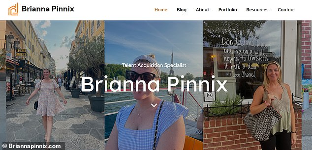 على موقع مدونتها الشخصية، تصف Pinnix نفسها الآن بأنها