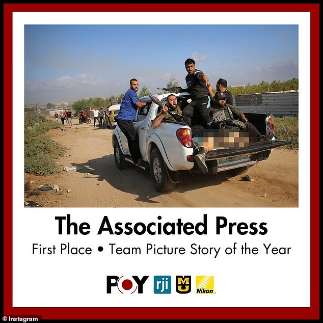 كانت الصورة محور التقديم لجائزة Team Picture Story of the Year