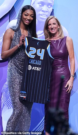 أنجيل ريس على موقع مسودة WNBA