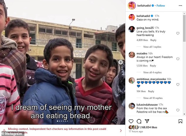 أضاف Instagram ملاحظة تفيد بأنه يفتقد سياقًا مهمًا ويمكن أن يضلل الناس