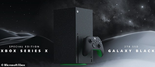 كشفت Microsoft أيضًا عن إصدار محدود من Xbox Series X مزود بمحرك أقراص وسعة تخزينية مدمجة تبلغ 2 تيرابايت بسعر 599.99 دولارًا.