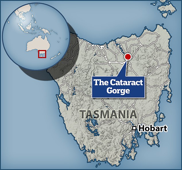 تم العثور على جثة فورج في 2 مايو في قاعدة The Cataract Gorge في تسمانيا