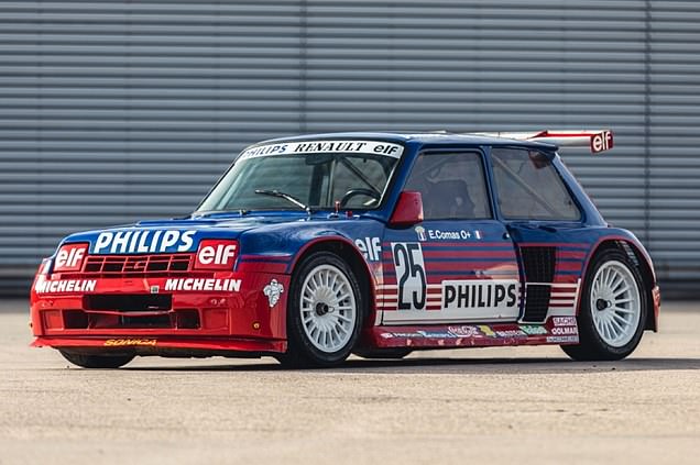 أيقونة الرالي الأصلية لسيارة Renault 5 Turbo Group B