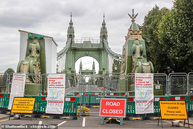 تورمت التكلفة المقدرة لإصلاح Hammersmith Bridge الآن إلى 250 مليون جنيه إسترليني منذ إغلاقها للمركبات في عام 2019