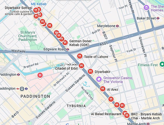 فرع طريق Edgware Road's GDK ليس أقل من المنافسة