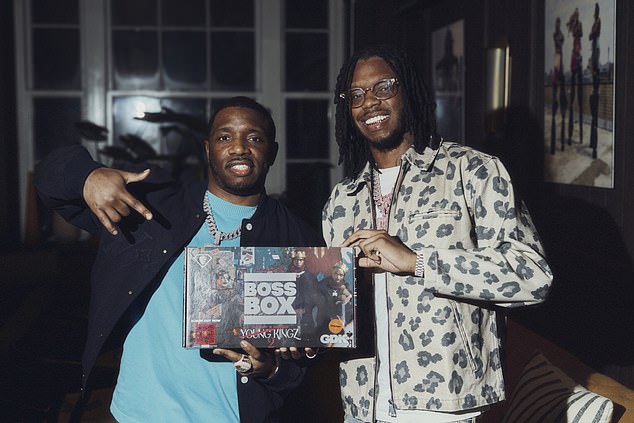 تعاونت GDK مع UK Hip Hop Duo Krept & Konan للترويج لألبومهم Young Kingz II مع وجبة Boss Box Signature