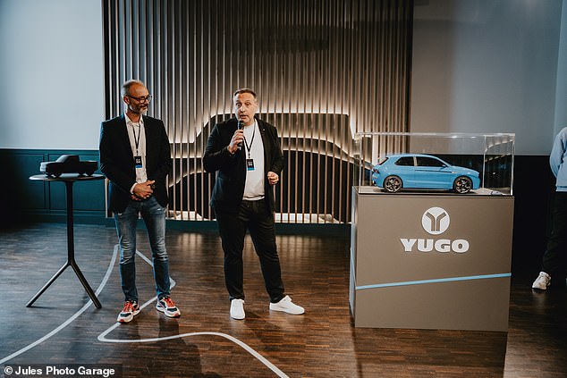 ظهر Bjelić لأول مرة في رؤية 1: 5 على نطاق يوجو من جديد في حدث تصميم السيارات 2025 في ميونيخ ، استضافت بين 6-8 مايو