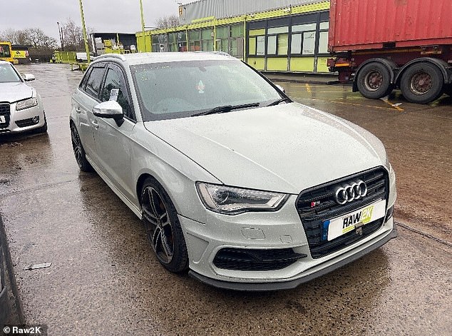 لا يحتوي هاتشباك الساخن على Audi S3 Sportback على مفاتيح ولا يتمتع بالوقت - لكنه لا يزال يجلب 5000 جنيه إسترليني في المزاد