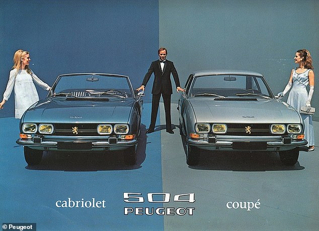 تم الإعلان عن Peugeot 504 تحت شعار