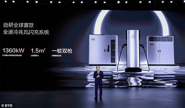 يطلق على BYD اسم الشاحن