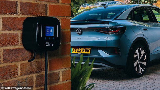 إذا كنت في السوق للحصول على VW EV جديد ، فيمكنك اختيار شاحن منزلي مجاني بقيمة 999 جنيهًا إسترلينيًا أو 500 جنيه إسترليني