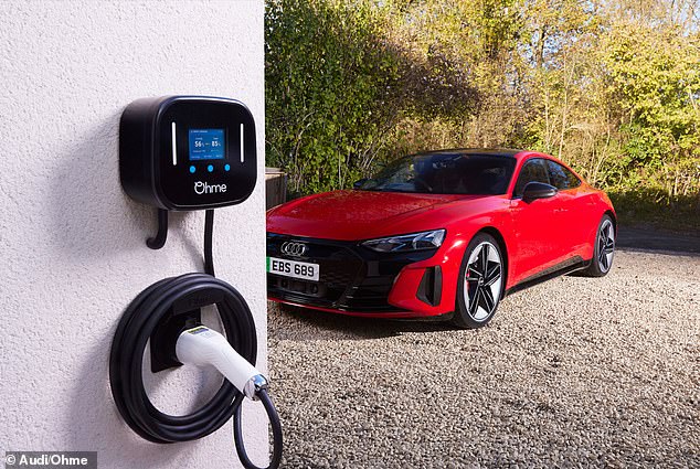تقدم Audi المشترين من EVs الجديدة ، أو النماذج الهجينة المكانية ، أو شاحن Home Ohme E-Pod 7KW مجانًا ، أو 250-500 جنيه إسترليني من تكلفة سيارة جديدة