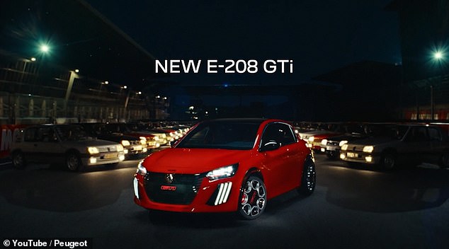 كشفت Peugeot يوم الجمعة عن E-208 GTI الجديد-خلفًا روحيًا كهربائيًا لجهاز 205 GTI في الثمانينات والتسعينيات من القرن الماضي