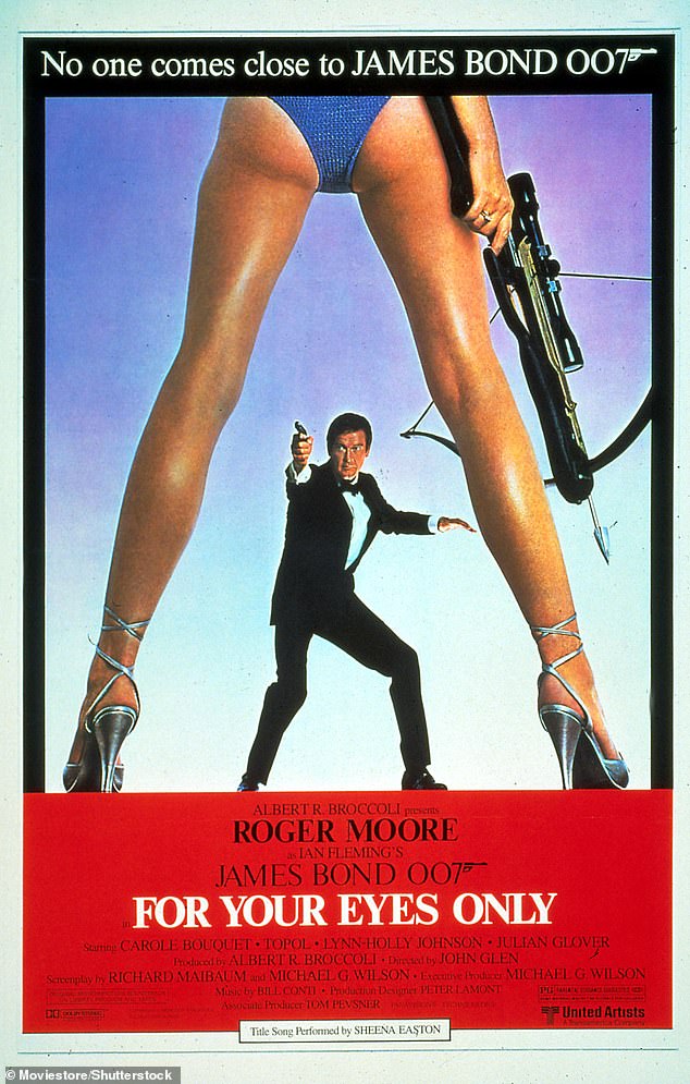 لعينيك تم إصدارها رسميًا فقط في 26 يونيو 1981 وكان الفيلم الرابع عشر في امتياز بوند