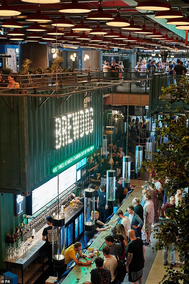 تقول BrewDog إنها تخطط للتركيز على قضبان