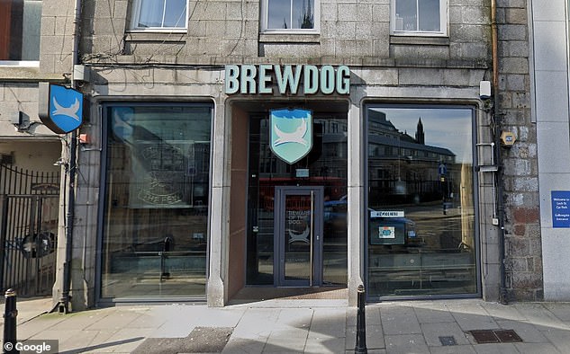 تم تخصيص أول شريط مستقل في Brewdog في Gallowgate (في الصورة) من أبردين (في الصورة) للإغلاق