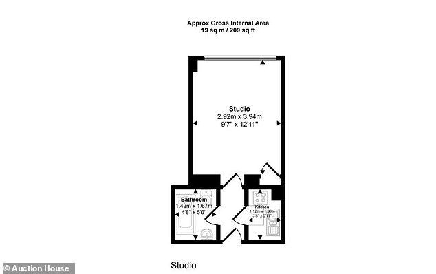 الفرصة: Flat 28 Florin Court يمكن أن تكون فرصة استثمارية للمشتري المناسب