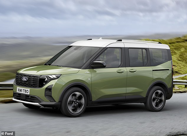 Courier E-Tourneo Courier مقرها Van هو مؤهل الفرقة 1 ECG. إنه يرن حاليًا من 32،190 جنيهًا إسترلينيًا ، على الرغم من أن تكلفة اليوم من 28،440 جنيهًا إسترلينيًا