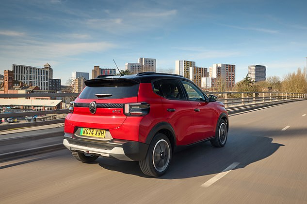 أي سيارة؟ تم قياس أن Citroen E-C3 (في الصورة) تمكنت فقط من 142 ميلًا على شحنة كاملة ، وهي أقل من 29 ٪ من رقمها الرسمي البالغ 199 ميلًا