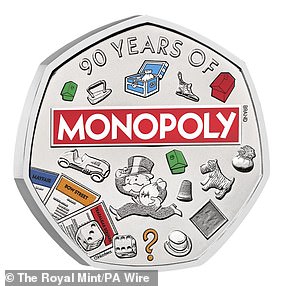 أطلقت The Royal Mint عملة احتكارية للاحتفال بالذكرى السنوية التسعين لعبة مجلس الإدارة