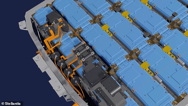 يقول Stellantis إن Ibis 'يعيد تصور مجموعة الحركة الكهربائية عن طريق تضمين وظائف العاكس والشاحن مباشرة في البطارية ، بغض النظر عن الكيمياء أو التطبيق 