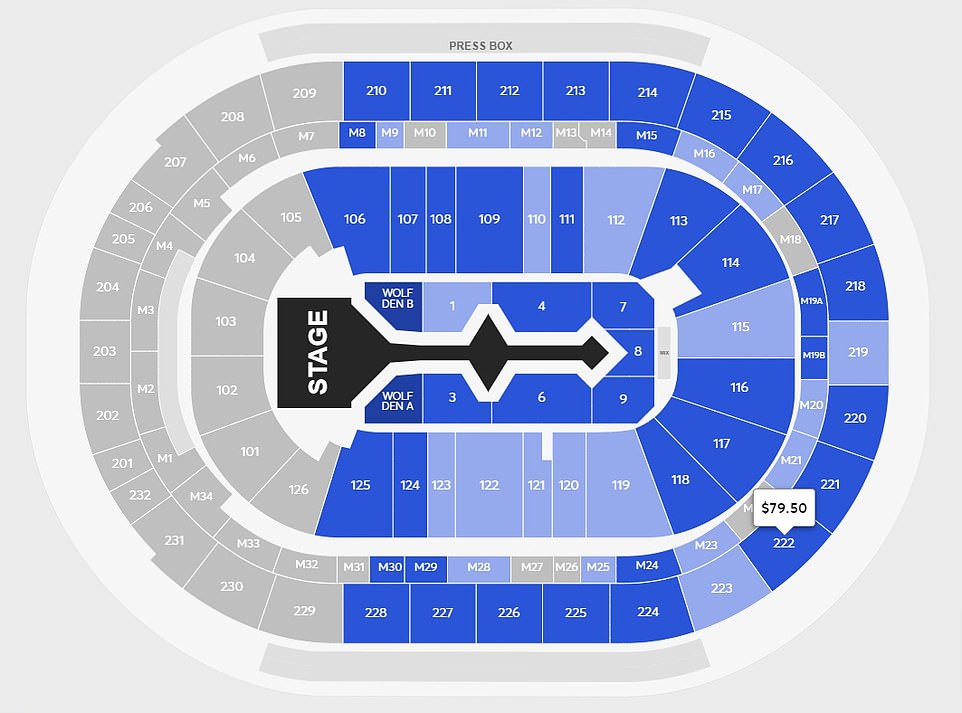 باعت Ticketmaster بعض تذاكر 