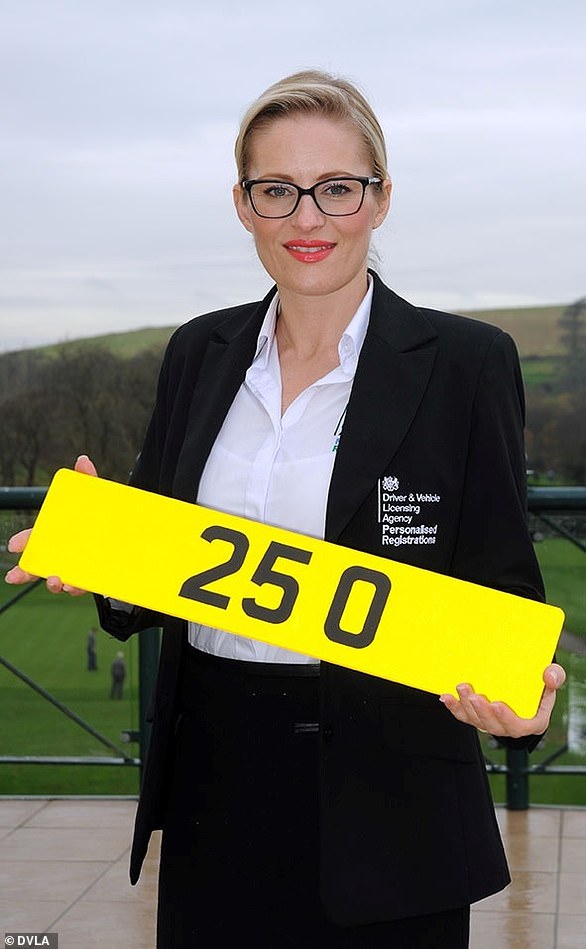 Jody Davies ، DVLA Personalized Registrations¿ رئيس الأحداث في عام 2014 ، تصور تسجيل 