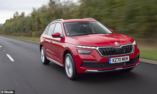 حصلت سكودا كاميك (2019 إلى الوقت الحاضر) على جائزة أفضل شارة SUV صغيرة - الفائز الثاني لسكودا