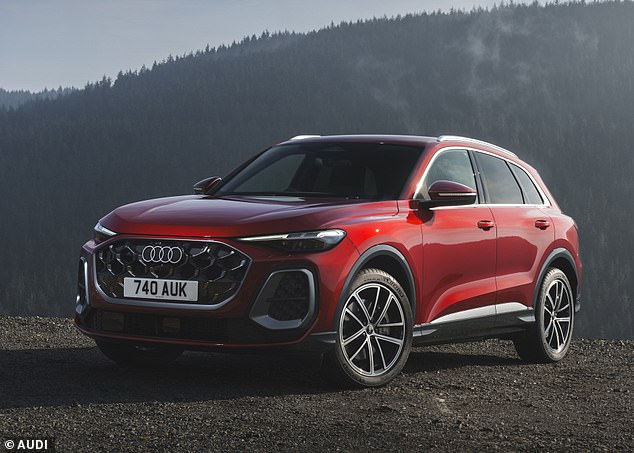 وتحتل منافستها الألمانية الفاخرة أودي المركز الثاني في قائمة العلامات التجارية التي لديها أكثر خيارات الديزل الجديدة، لكنها لا تملك سوى نصف عدد سيارات مرسيدس التي تمتلك ثمانية خيارات. في الصورة: أودي Q5 ديزل