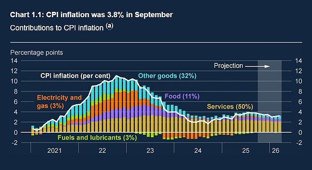 ومن المتوقع أن ينخفض ​​التضخم ولكن ببطء
