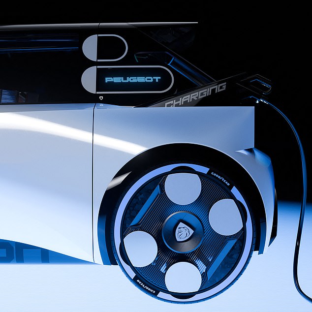 حتى أغطية عجلات Polygon مصنوعة من البلاستيك المعاد تدويره أيضًا. إنها سيارة مستدامة للغاية