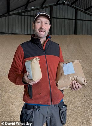 حتى أن ويتلي باع القمح عبر الإنترنت لأتباعه