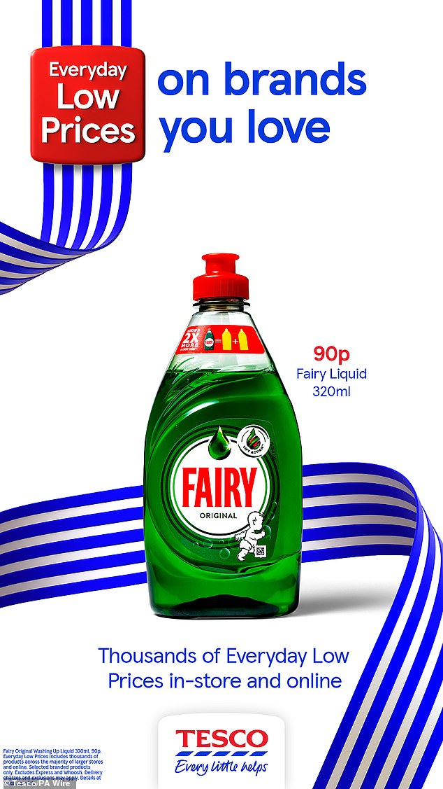 ستظهر الخطوط الآن في إعلانات البقال وعلى الرفوف في المتاجر