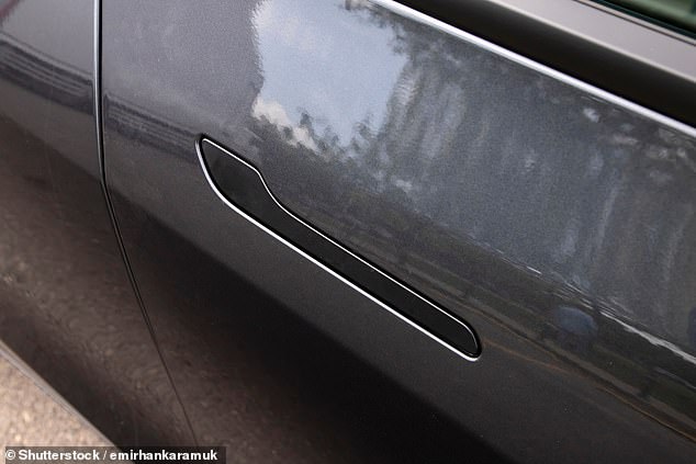 عند طيها داخل جسم السيارة، توفر مقابض الأبواب هذه دفعة طفيفة للكفاءة عن طريق تقليل السحب أثناء تحرك السيارة