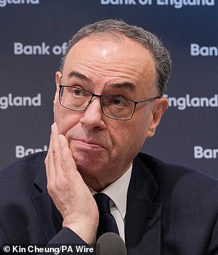 أقل من الإعجاب: أعرب أندرو بيلي عن معارضته لضريبة غير متوقعة